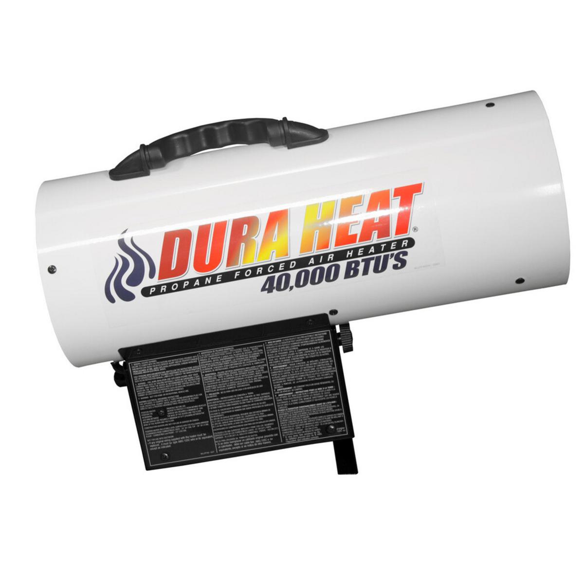 World Marketing 40,000 BTU Propane(LP) Forced Air Heater - Piezo Ignition/White World Marketing 40,000 BTU Propane(LP) Forced Air Heater - Piezo Ignition/White
