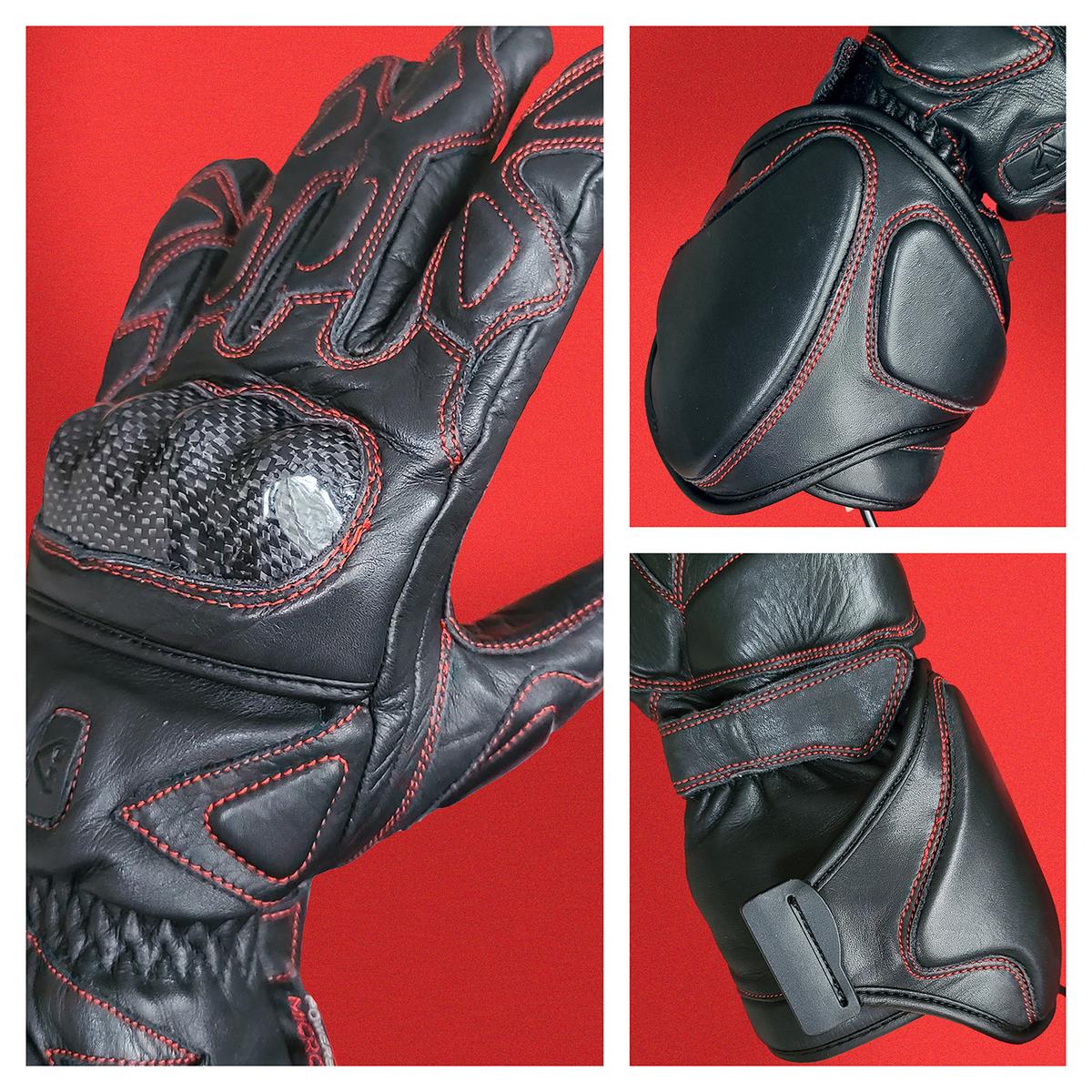 Gerbing 12V Extreme Hard Knuckle Heated Gloves Gerbing 12V Extreme Hard Knuckle Heated Gloves