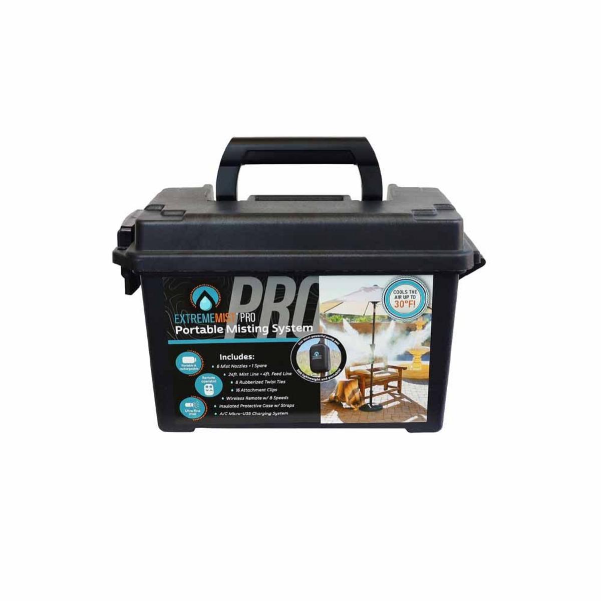 ExtremeMIST 6 Nozzle Portable Misting System Pro Kit with Storage Box ExtremeMIST 6 Nozzle Portable Misting System Pro Kit with Storage Box