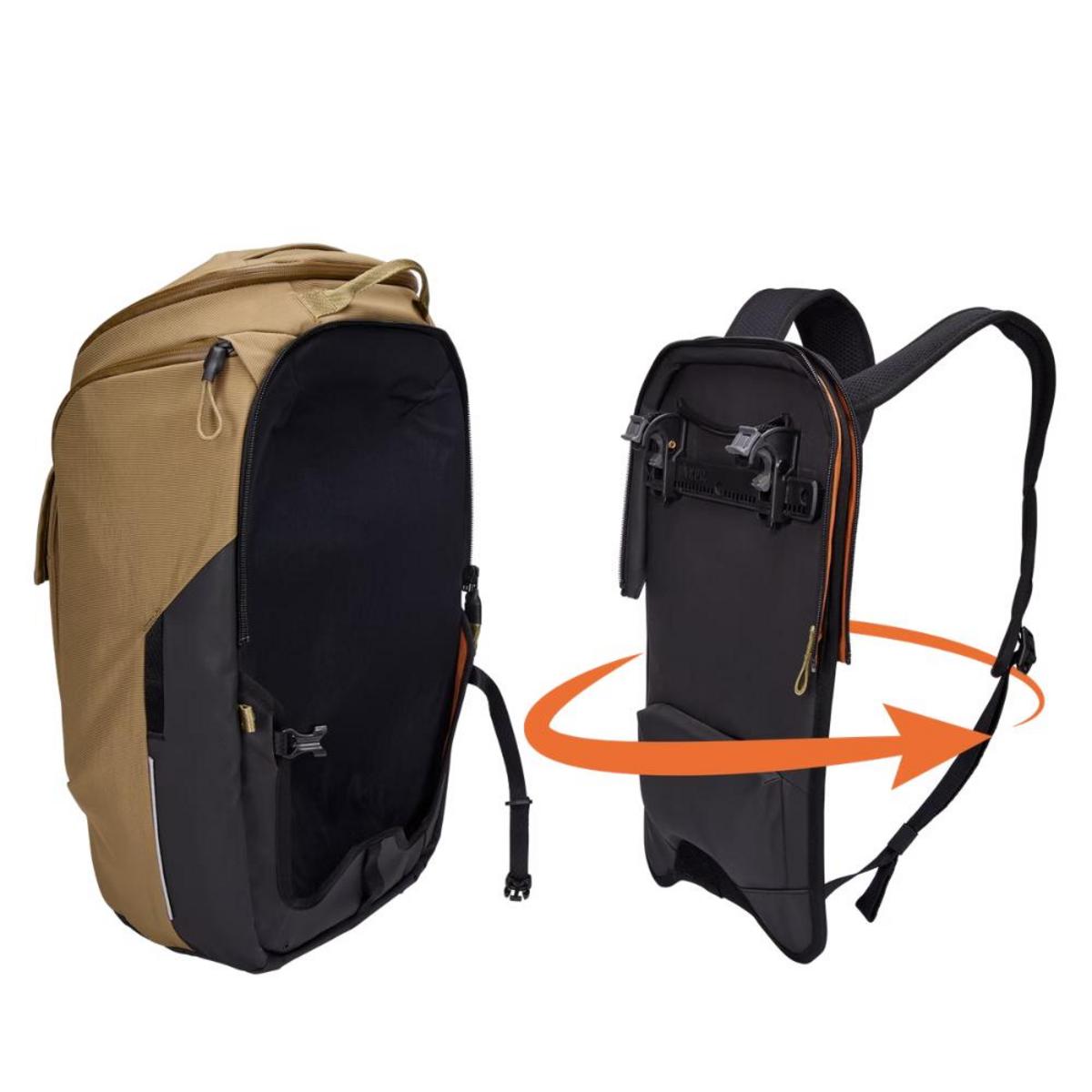 Thule Paramount Hybrid Pannier and 26L Backpack Thule Paramount Hybrid Pannier and 26L Backpack