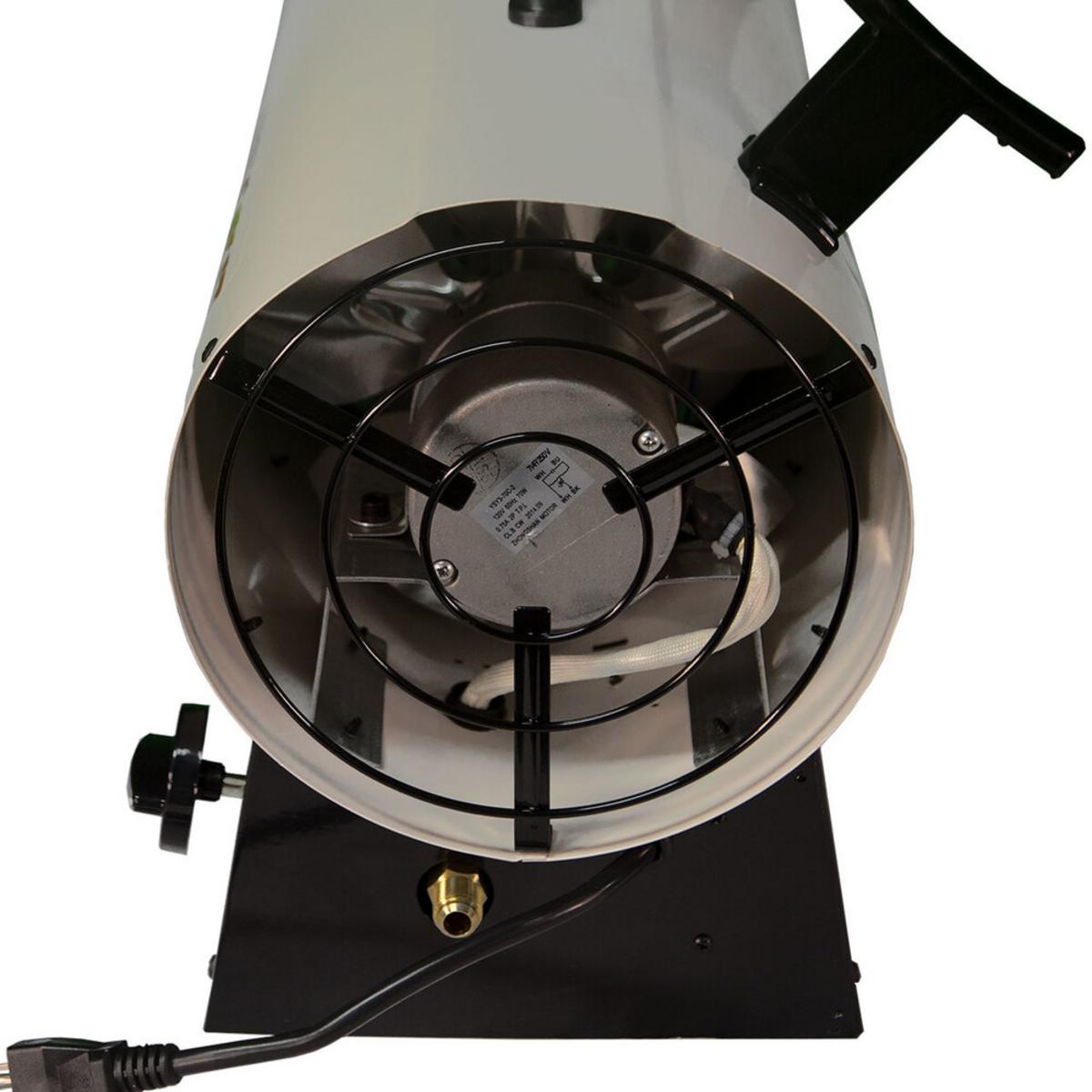 World Marketing 70K-125K BTU Propane(LP) Forced Air Heater - Continuous Ignition/White World Marketing 70K-125K BTU Propane(LP) Forced Air Heater - Continuous Ignition/White