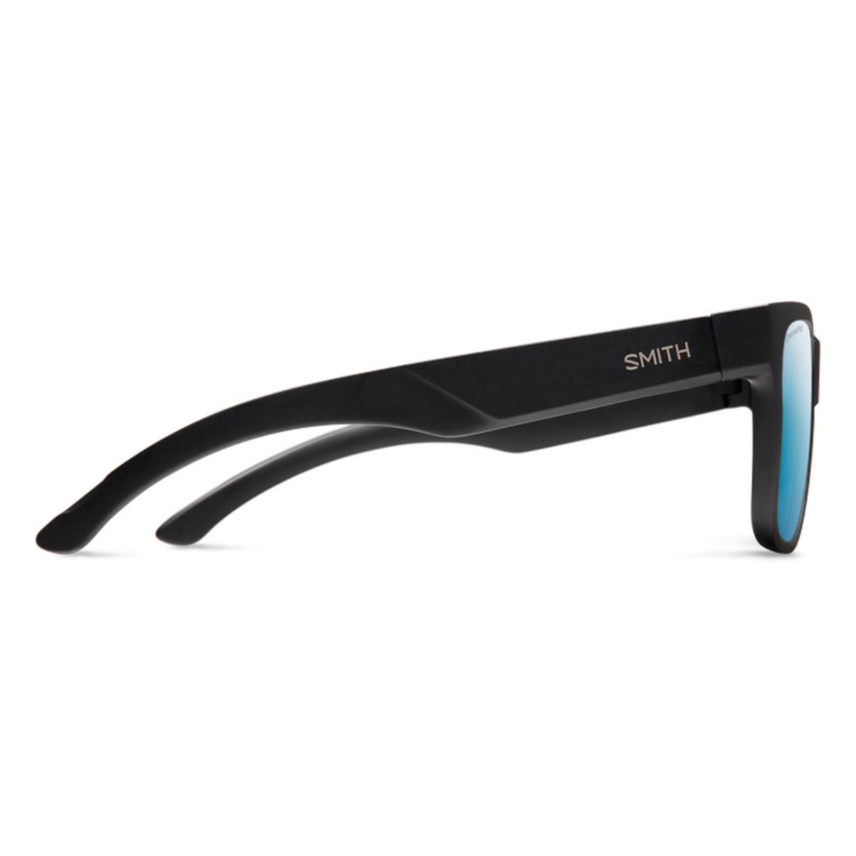 Smith Optics Lowdown 2 Sunglasses ChromaPop Polarized Blue Mirror - Matte Black Frame Smith Optics Lowdown 2 Sunglasses ChromaPop Polarized Blue Mirror - Matte Black Frame