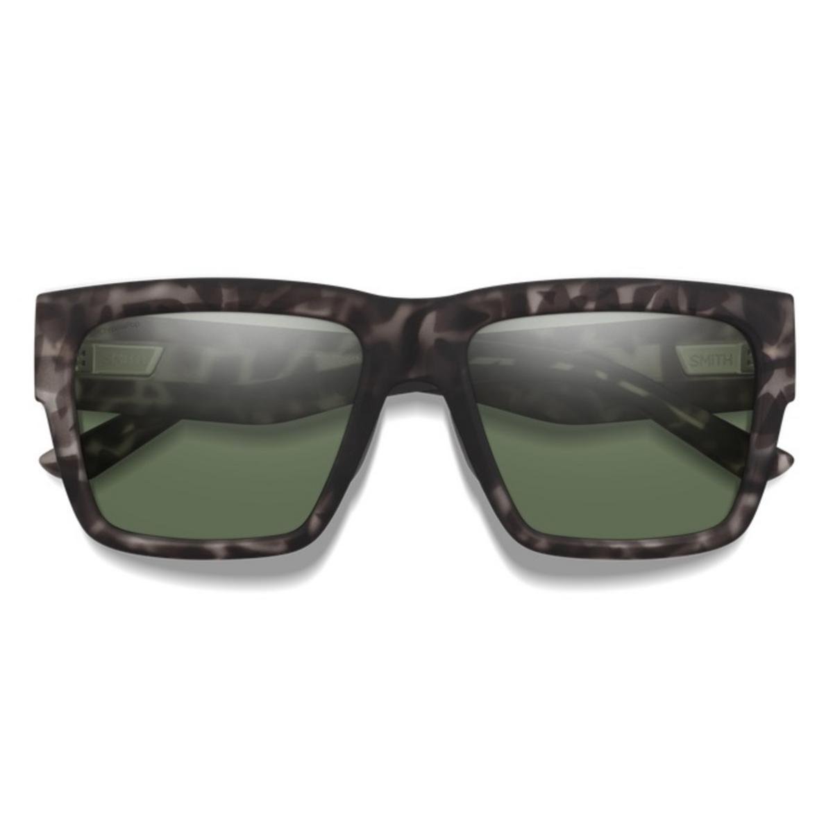 Smith Optics Lineup Sunglasses ChromaPop Polarized Gray Green - Matte Gray Tortoise Frame Smith Optics Lineup Sunglasses ChromaPop Polarized Gray Green - Matte Gray Tortoise Frame