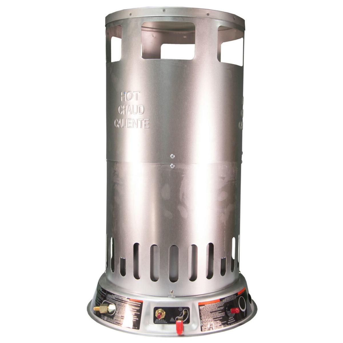 World Marketing 50-200,000 BTU Propane(LP) Convection Heater - Silver World Marketing 50-200,000 BTU Propane(LP) Convection Heater - Silver