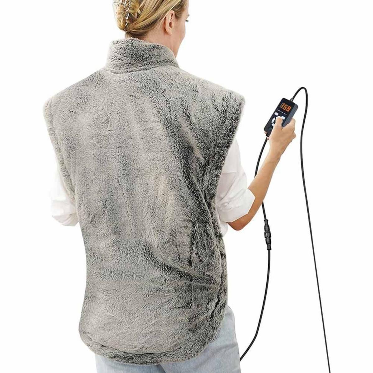 UTK Far Infrared Heating Pad for Neck Shoulder & Back Pain Relief - Brown UTK Far Infrared Heating Pad for Neck Shoulder & Back Pain Relief - Brown