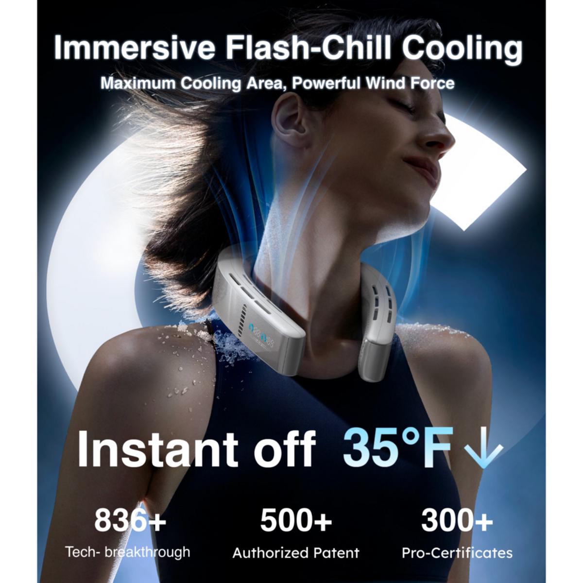 Torras Wearable Air Conditioner Coolify Cyber - Black Torras Wearable Air Conditioner Coolify Cyber - Black