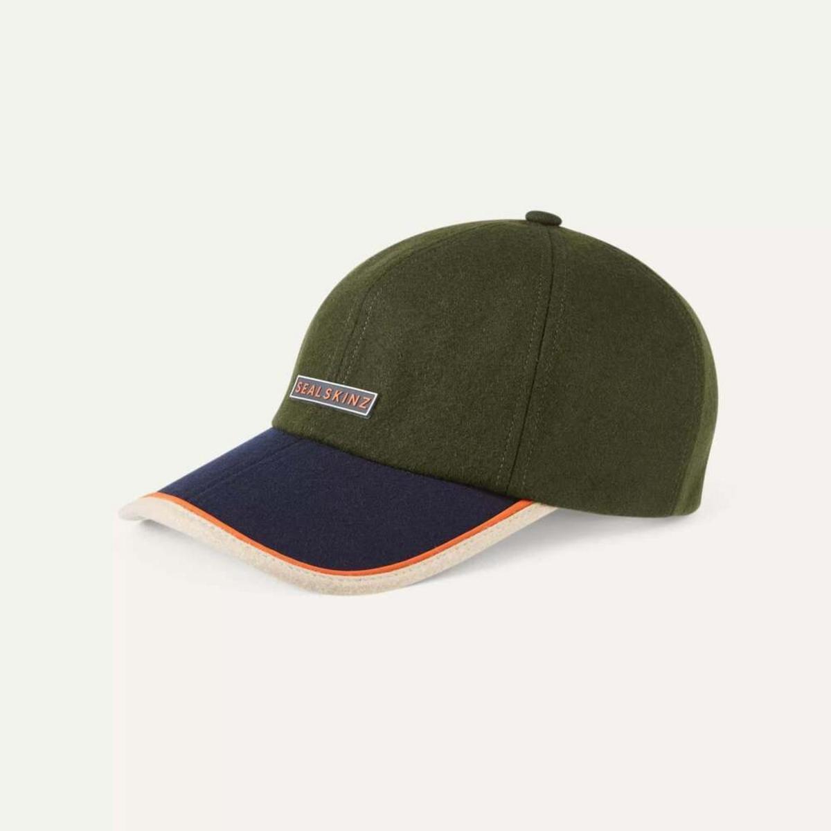 SealSkinz Brooke Waterproof Foldable Peak Wool Branded Cap SealSkinz Brooke Waterproof Foldable Peak Wool Branded Cap