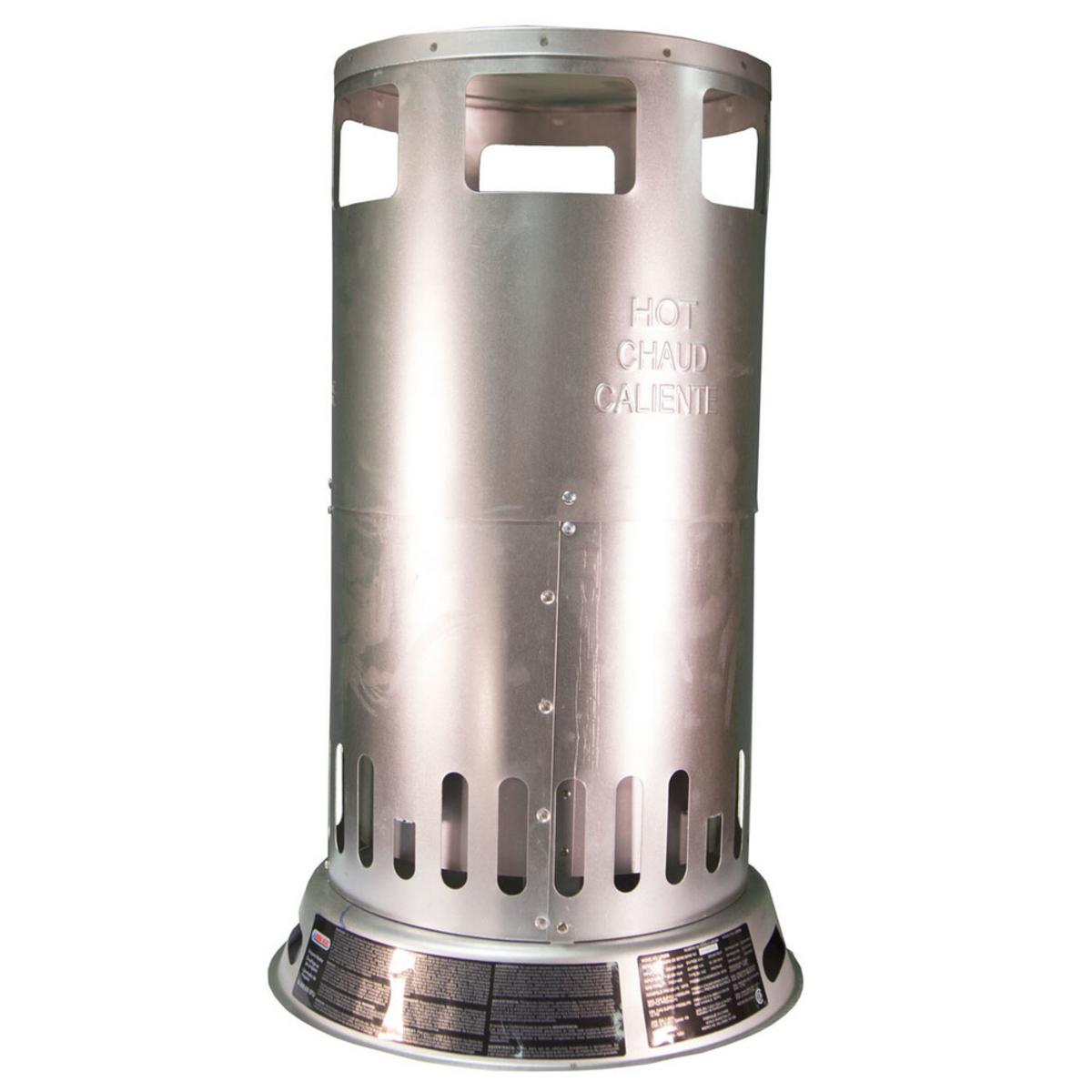 World Marketing 50-200,000 BTU Propane(LP) Convection Heater - Silver World Marketing 50-200,000 BTU Propane(LP) Convection Heater - Silver