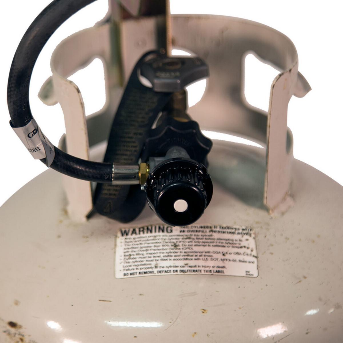 World Marketing 360° Propane(LP) Tank Top Heater with Safety Tip-Over - Match Ignition/Silver World Marketing 360° Propane(LP) Tank Top Heater with Safety Tip-Over - Match Ignition/Silver