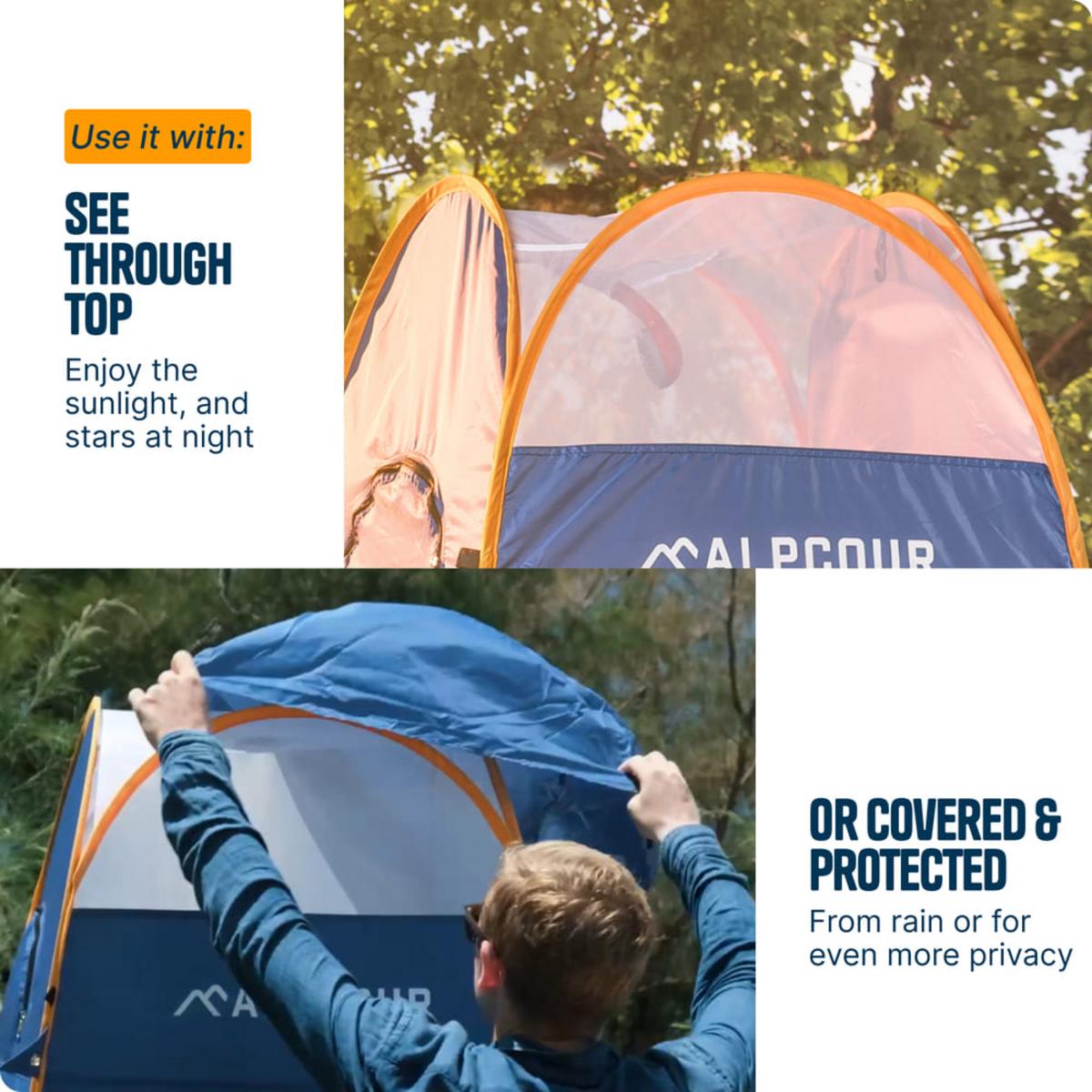 Alpcour Portable Pop Up Tent Alpcour Portable Pop Up Tent