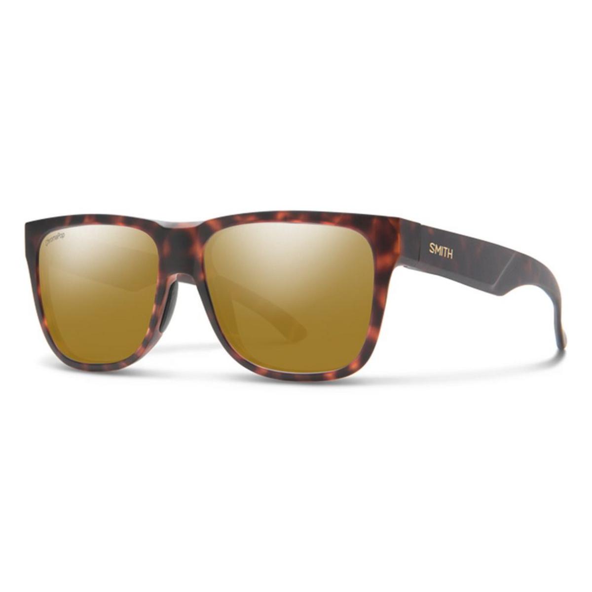 Smith Optics Lowdown 2 Sunglasses ChromaPop Polarized Bronze Mirror - Matte Tortoise Frame Smith Optics Lowdown 2 Sunglasses ChromaPop Polarized Bronze Mirror - Matte Tortoise Frame