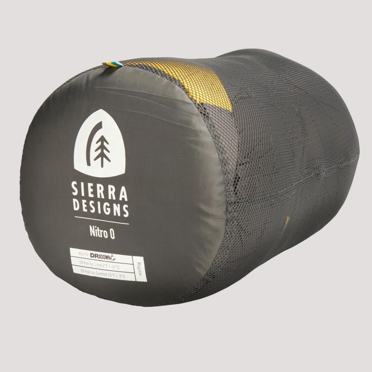 Sierra Designs Nitro 0 Classic Mummy Sleeping Bag - Regular Sierra Designs Nitro 0 Classic Mummy Sleeping Bag - Regular