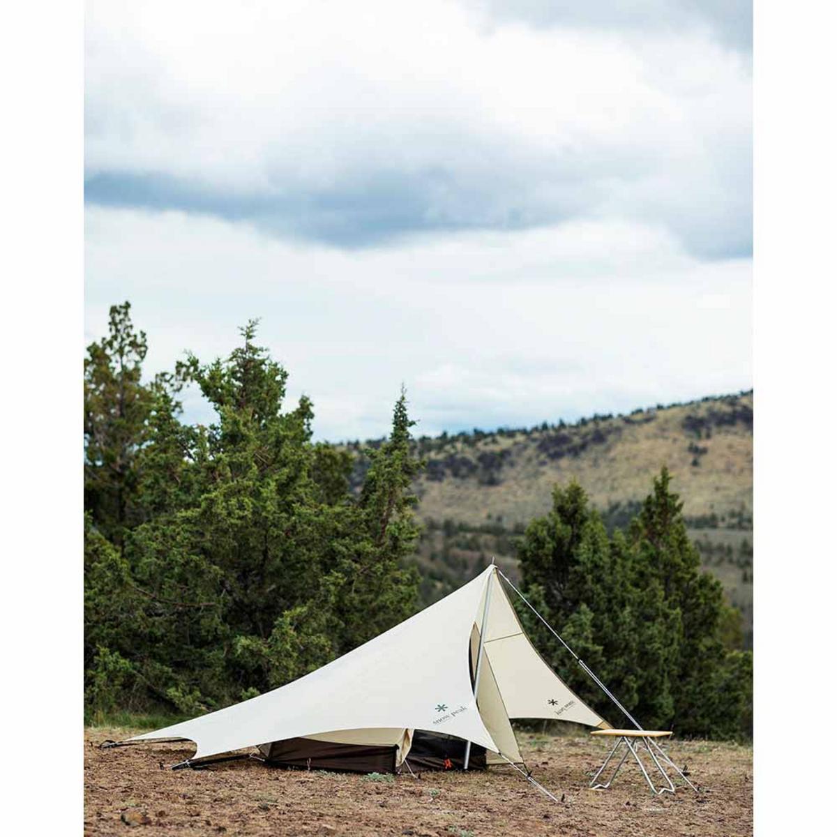 Snow Peak Penta Tarp in Ivory Snow Peak Penta Tarp in Ivory