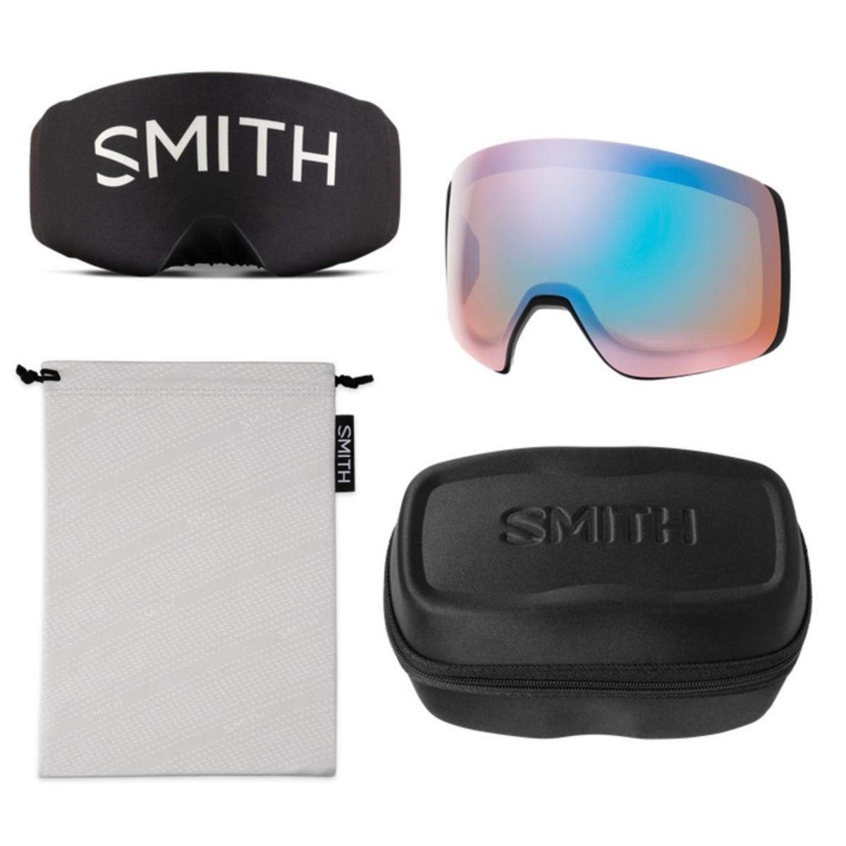Smith Optics 4D Mag XL Goggles ChromaPop Photochromic Red Mirror - Black Frame Smith Optics 4D Mag XL Goggles ChromaPop Photochromic Red Mirror - Black Frame