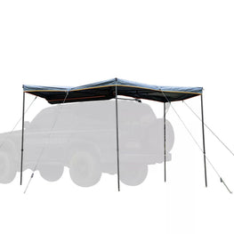 Trustmade Boneless 270Â° Car Side Awning Rooftop Pull Out Tent Shelter - Grey