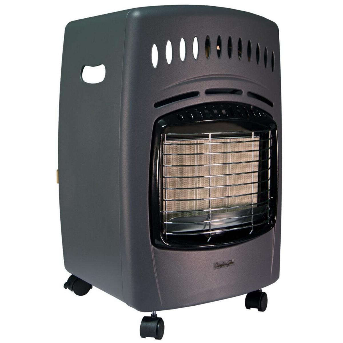 World Marketing Comfort Glow Propane(LP) Cabinet Heater - Piezo Ignition/Gray World Marketing Comfort Glow Propane(LP) Cabinet Heater - Piezo Ignition/Gray