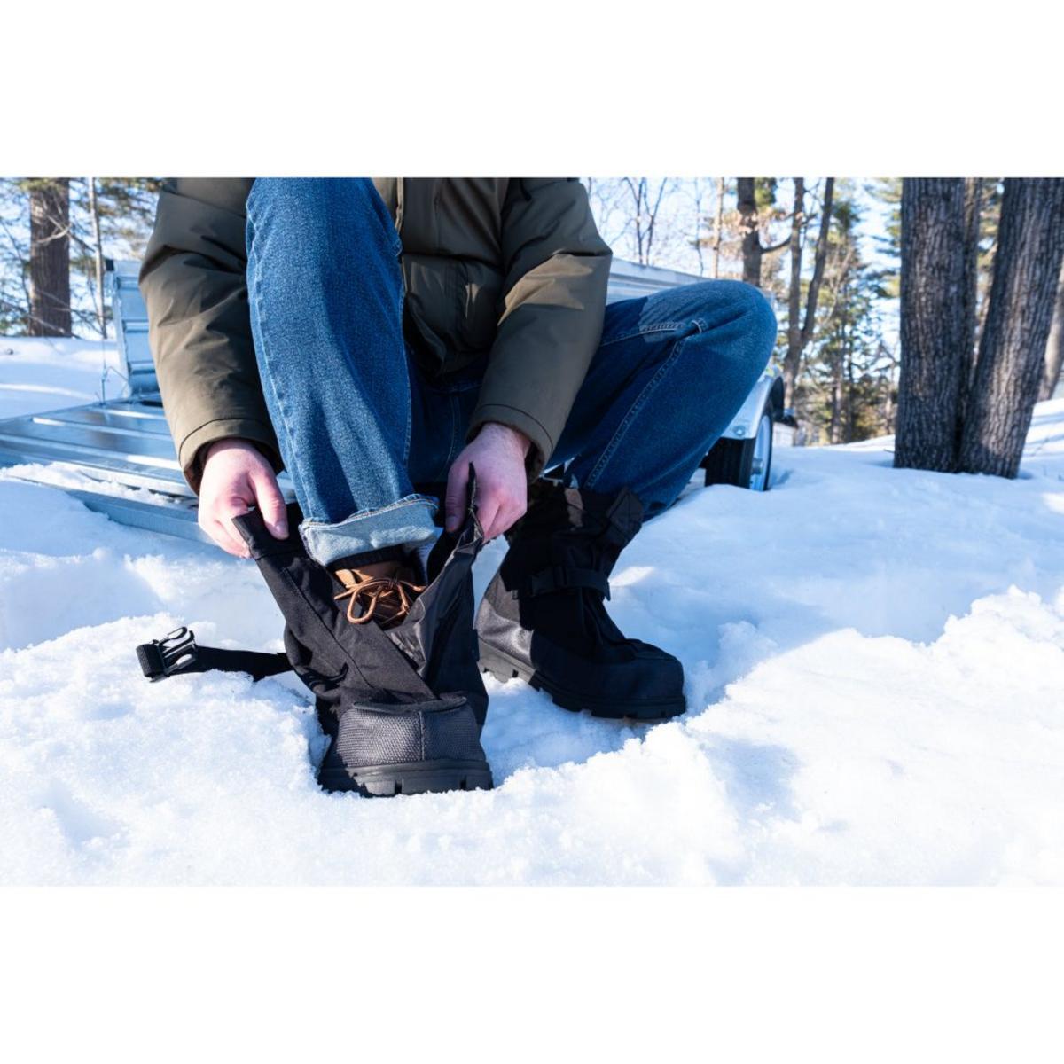 Neos Voyager Glacier Trek Cleats Overshoes with Heel Neos Voyager Glacier Trek Cleats Overshoes with Heel