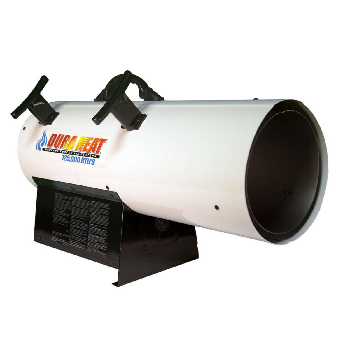 World Marketing 70K-125K BTU Propane(LP) Forced Air Heater - Continuous Ignition/White World Marketing 70K-125K BTU Propane(LP) Forced Air Heater - Continuous Ignition/White