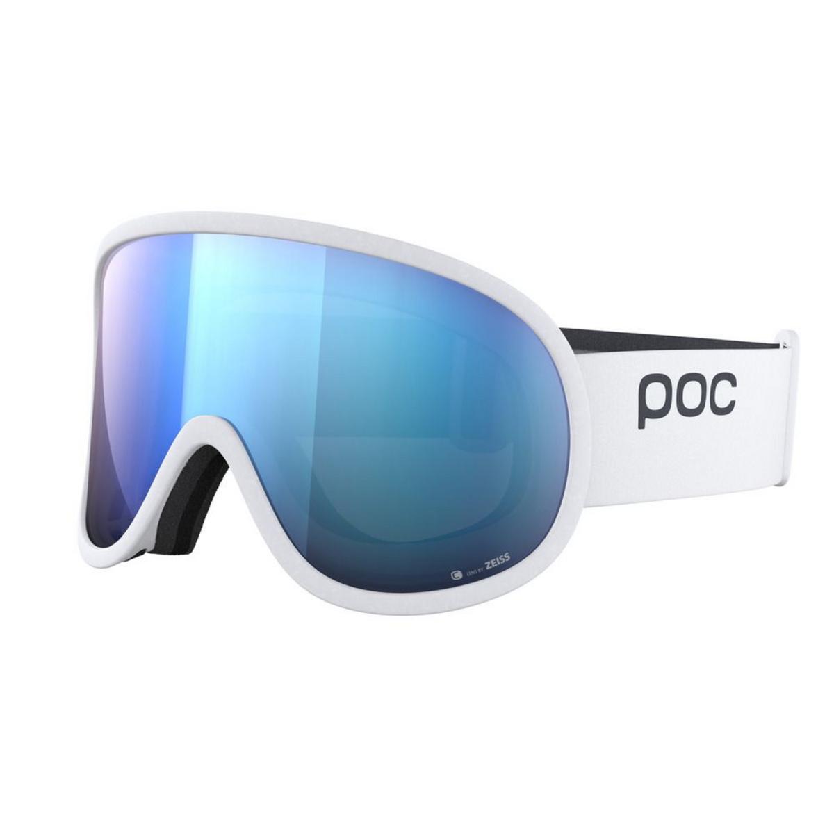 POC Retina Ski Goggles Partly Sunny Blue Lens - Hydrogen White Frame POC Retina Ski Goggles Partly Sunny Blue Lens - Hydrogen White Frame