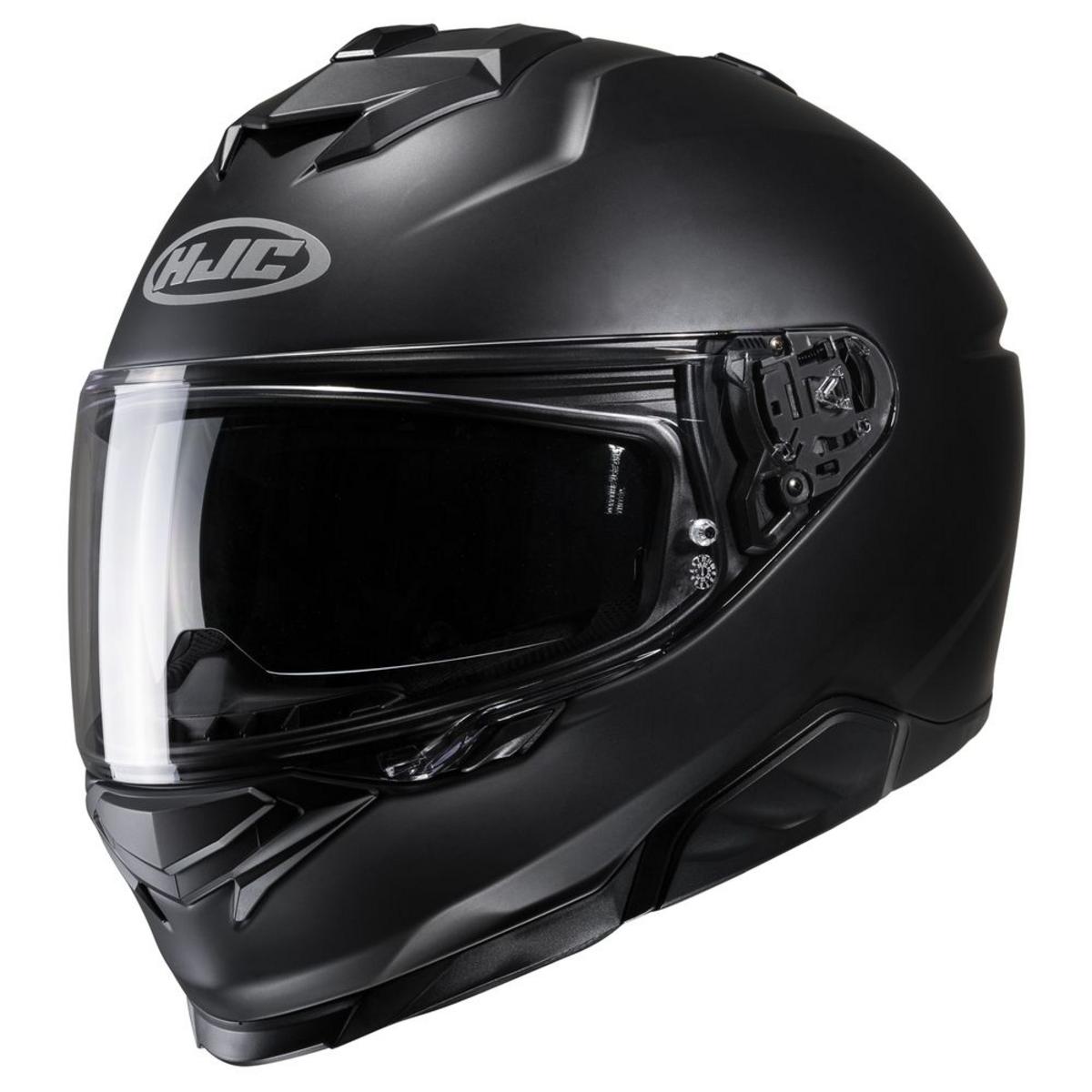 HJC I71 Advanced Polycarbonate Shell Helmet with Sun Shield - Semi Flat Black HJC I71 Advanced Polycarbonate Shell Helmet with Sun Shield - Semi Flat Black