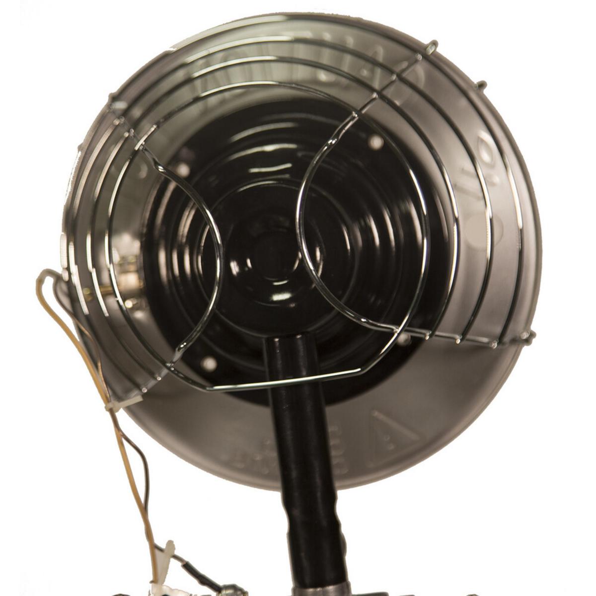 World Marketing Single Burner Tank Top Heater with Tip-over Shut-off - Match Ignition/Silver World Marketing Single Burner Tank Top Heater with Tip-over Shut-off - Match Ignition/Silver