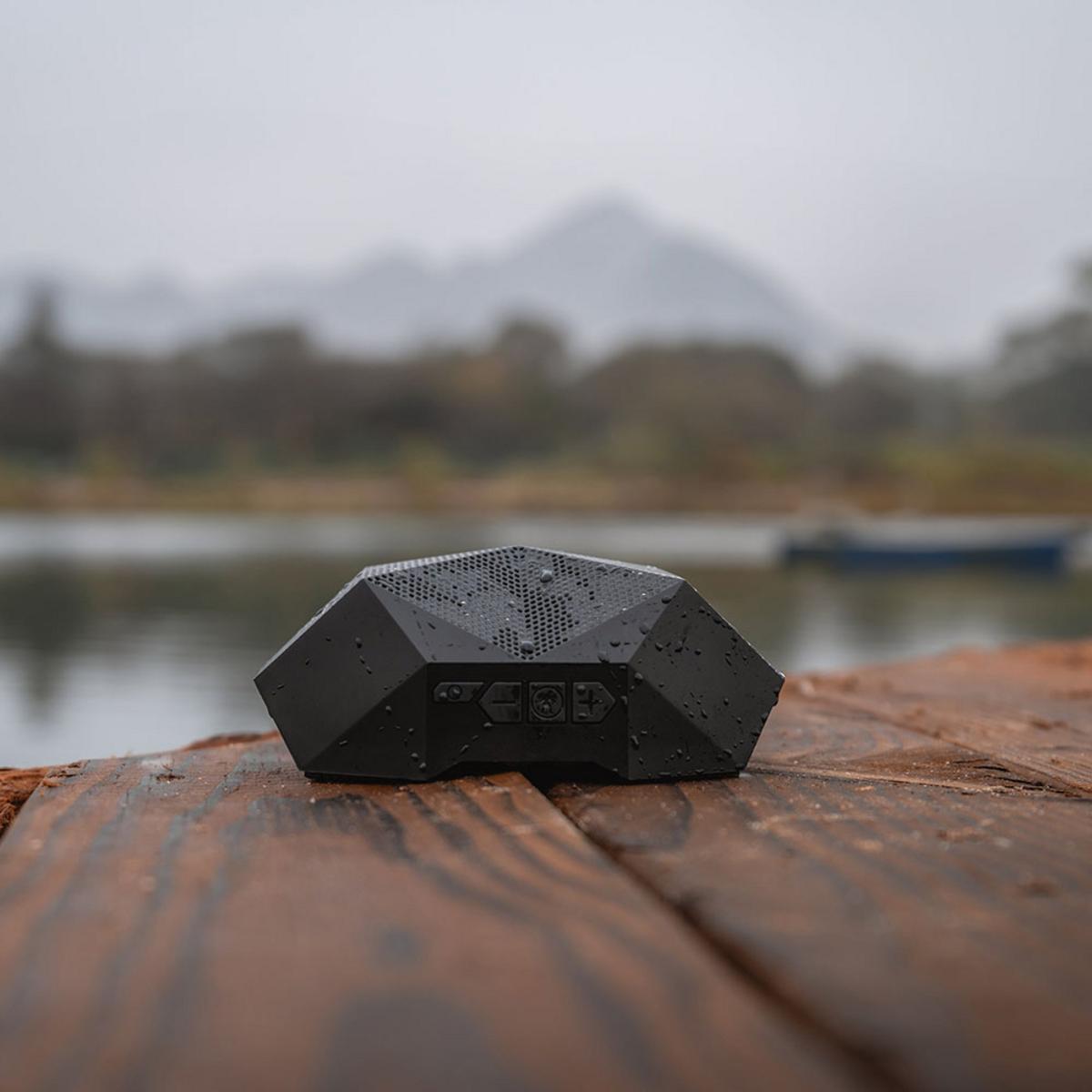 Outdoor Tech Turtle Shell 4.0 Waterproof Bluetooth Speaker - Black Outdoor Tech Turtle Shell 4.0 Waterproof Bluetooth Speaker - Black