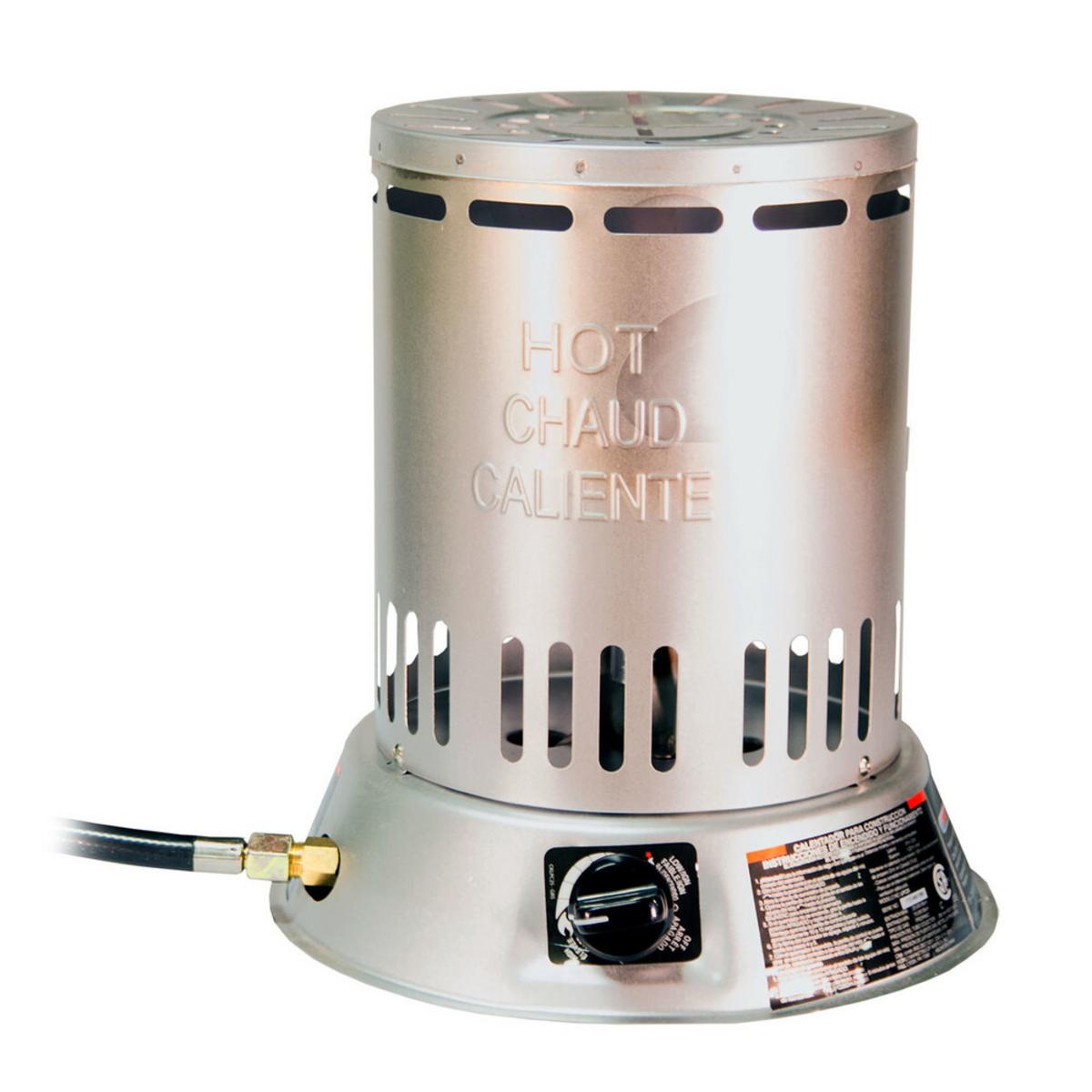 World Marketing 15-25,000 BTU Propane (LP) Convection Heater - Silver World Marketing 15-25,000 BTU Propane (LP) Convection Heater - Silver