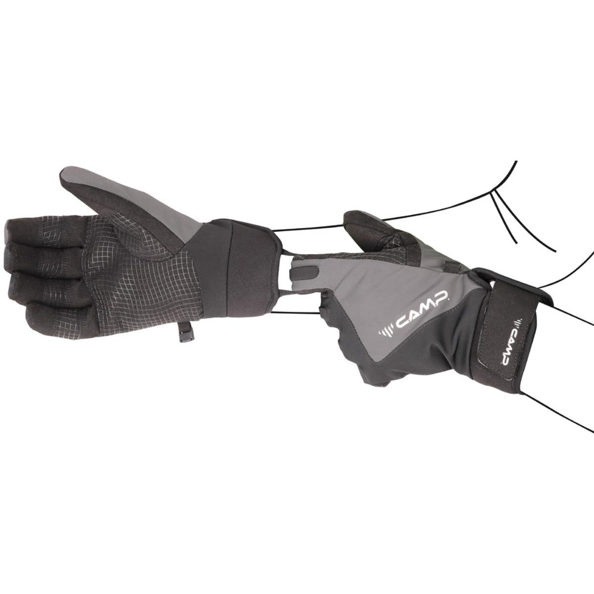 Camp Geko Hot Evo Winter Gloves (3XL) Camp Geko Hot Evo Winter Gloves (3XL)