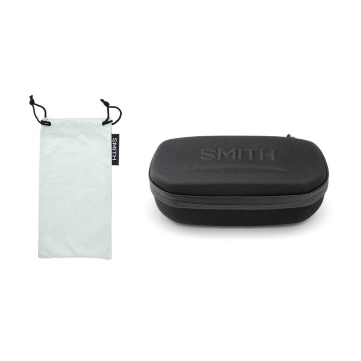 Smith Optics Spinner Sunglasses ChromaPop Polarized Blue Mirror - Matte Black Frame Smith Optics Spinner Sunglasses ChromaPop Polarized Blue Mirror - Matte Black Frame