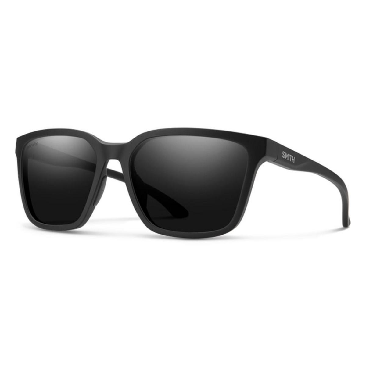 Smith Optics Shoutout Sunglasses ChromaPop Polarized Black - Matte Black Frame Smith Optics Shoutout Sunglasses ChromaPop Polarized Black - Matte Black Frame