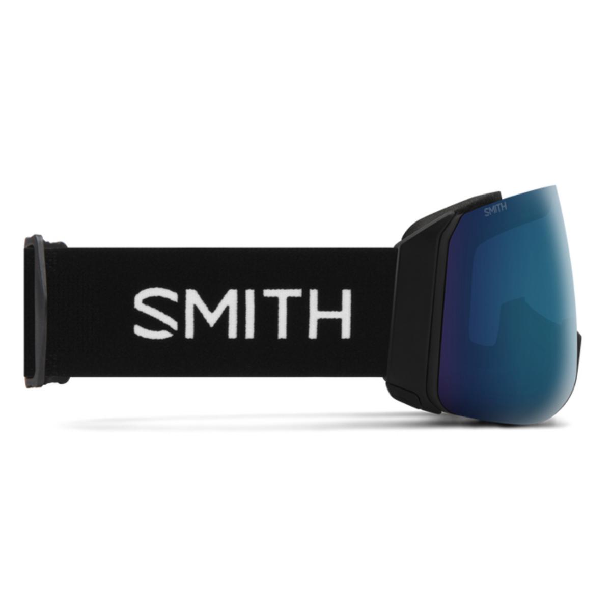 Smith Optics 4D Mag XL Goggles ChromaPop Sun Blue Mirror - Black Frame Smith Optics 4D Mag XL Goggles ChromaPop Sun Blue Mirror - Black Frame