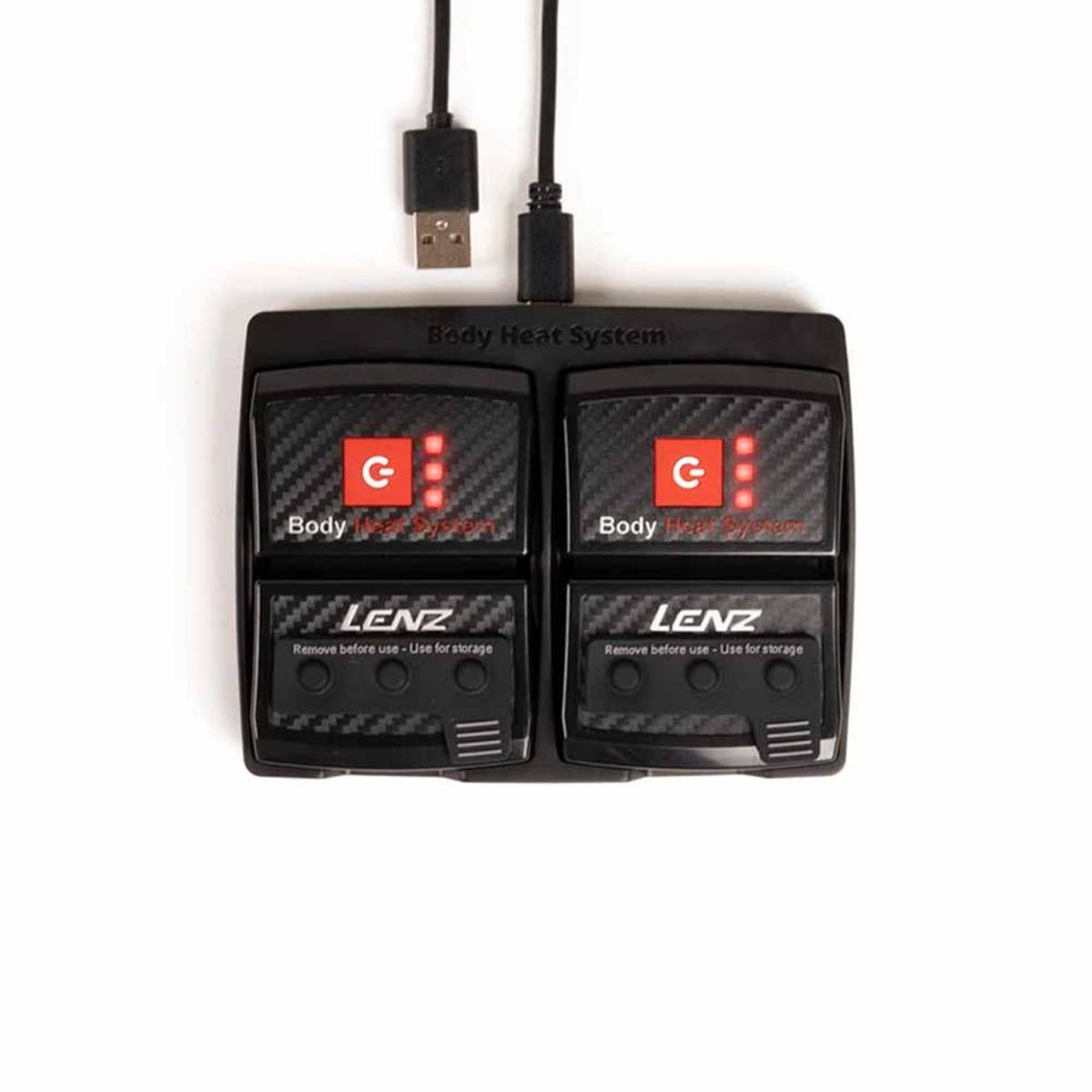 Lenz Heat Socks 6.1 Toe Cap Merino Compression with rcB 2000 Batteries Lenz Heat Socks 6.1 Toe Cap Merino Compression with rcB 2000 Batteries