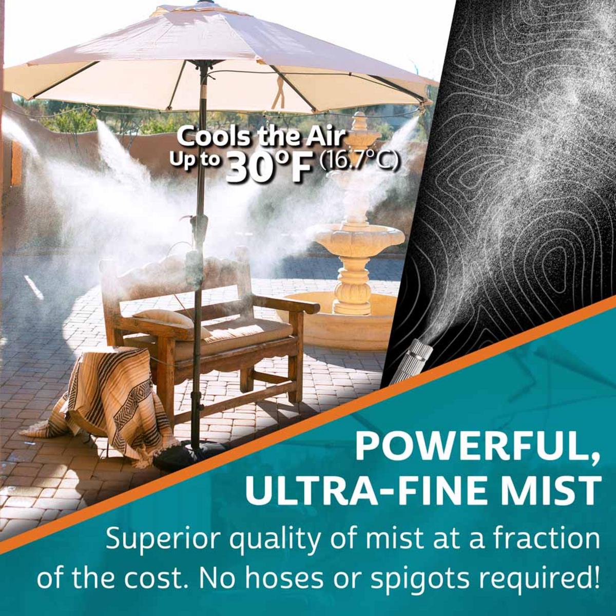 ExtremeMIST Personal Misting System Quad Kit ExtremeMIST Personal Misting System Quad Kit