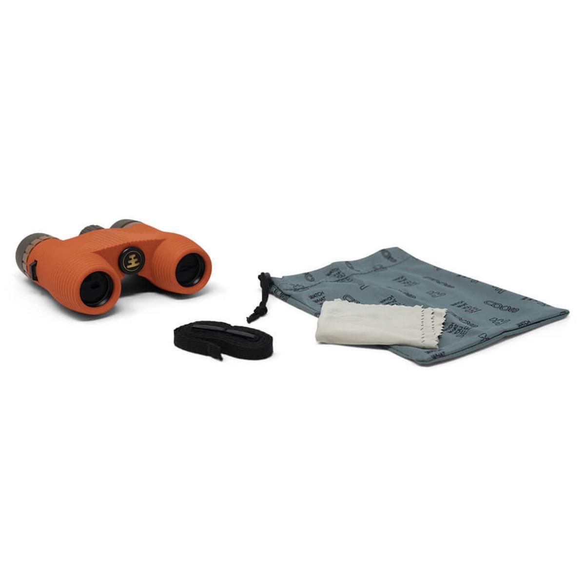 NOCS Provisions Standard Issue 8x25 Waterproof Binoculars - Poppy II Orange NOCS Provisions Standard Issue 8x25 Waterproof Binoculars - Poppy II Orange
