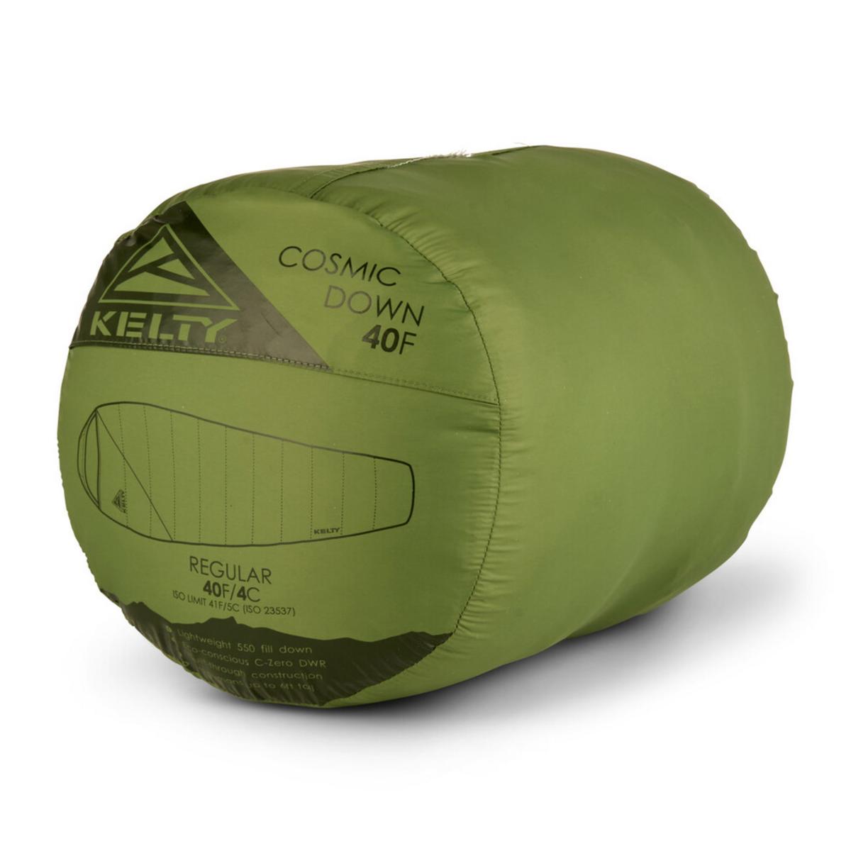 Kelty Cosmic 40 Deg 550 Down Sleeping Bag - Long Kelty Cosmic 40 Deg 550 Down Sleeping Bag - Long