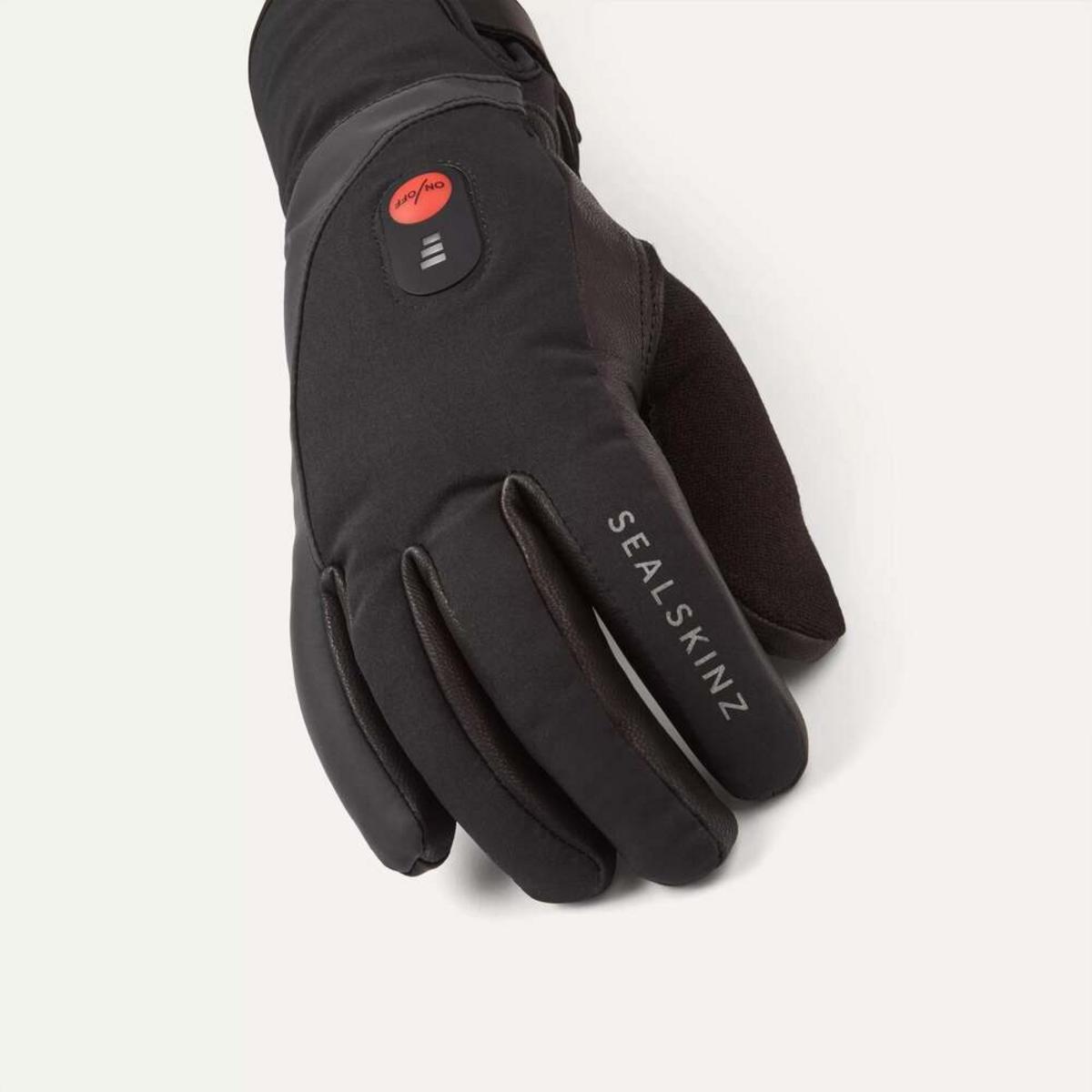 SealSkinz Upwell Waterproof Heated Cycle Gloves SealSkinz Upwell Waterproof Heated Cycle Gloves