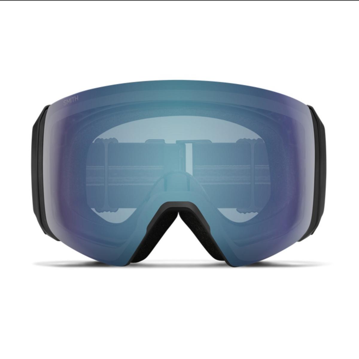 Smith Optics 4D Mag XL Goggles ChromaPop Everyday Blue Mirror - Black Frame Smith Optics 4D Mag XL Goggles ChromaPop Everyday Blue Mirror - Black Frame