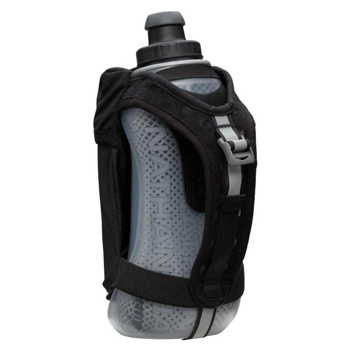 Nathan QuickSqueeze Plus View Insulated Handheld Bottle - 18oz/Black/Marine Blue Nathan QuickSqueeze Plus View Insulated Handheld Bottle - 18oz/Black/Marine Blue