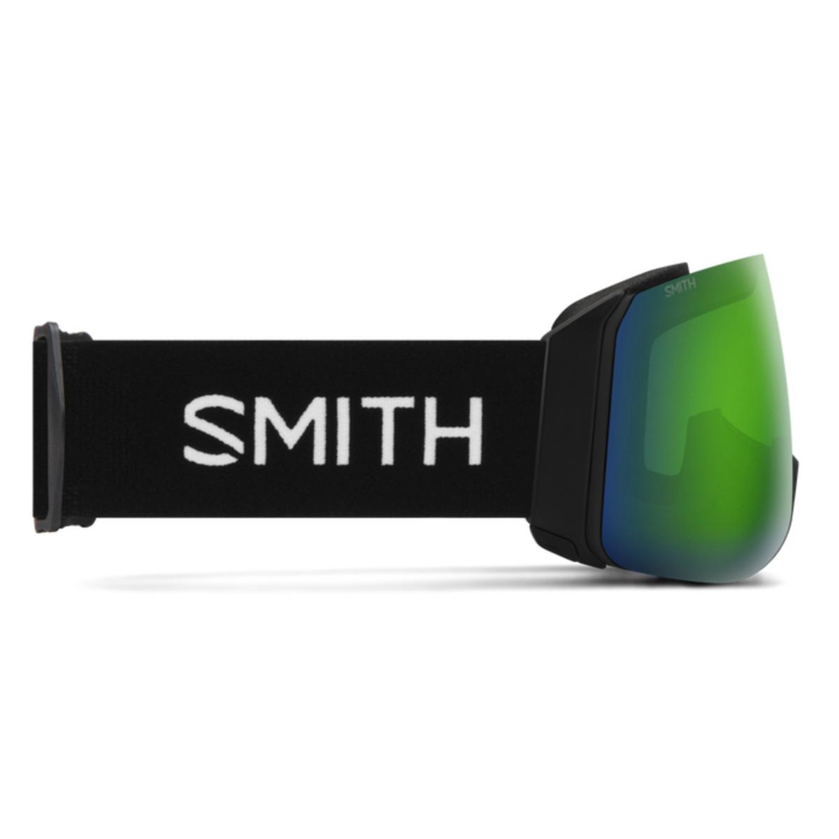 Smith Optics 4D Mag XL Goggles ChromaPop Sun Green Mirror - Black Frame Smith Optics 4D Mag XL Goggles ChromaPop Sun Green Mirror - Black Frame