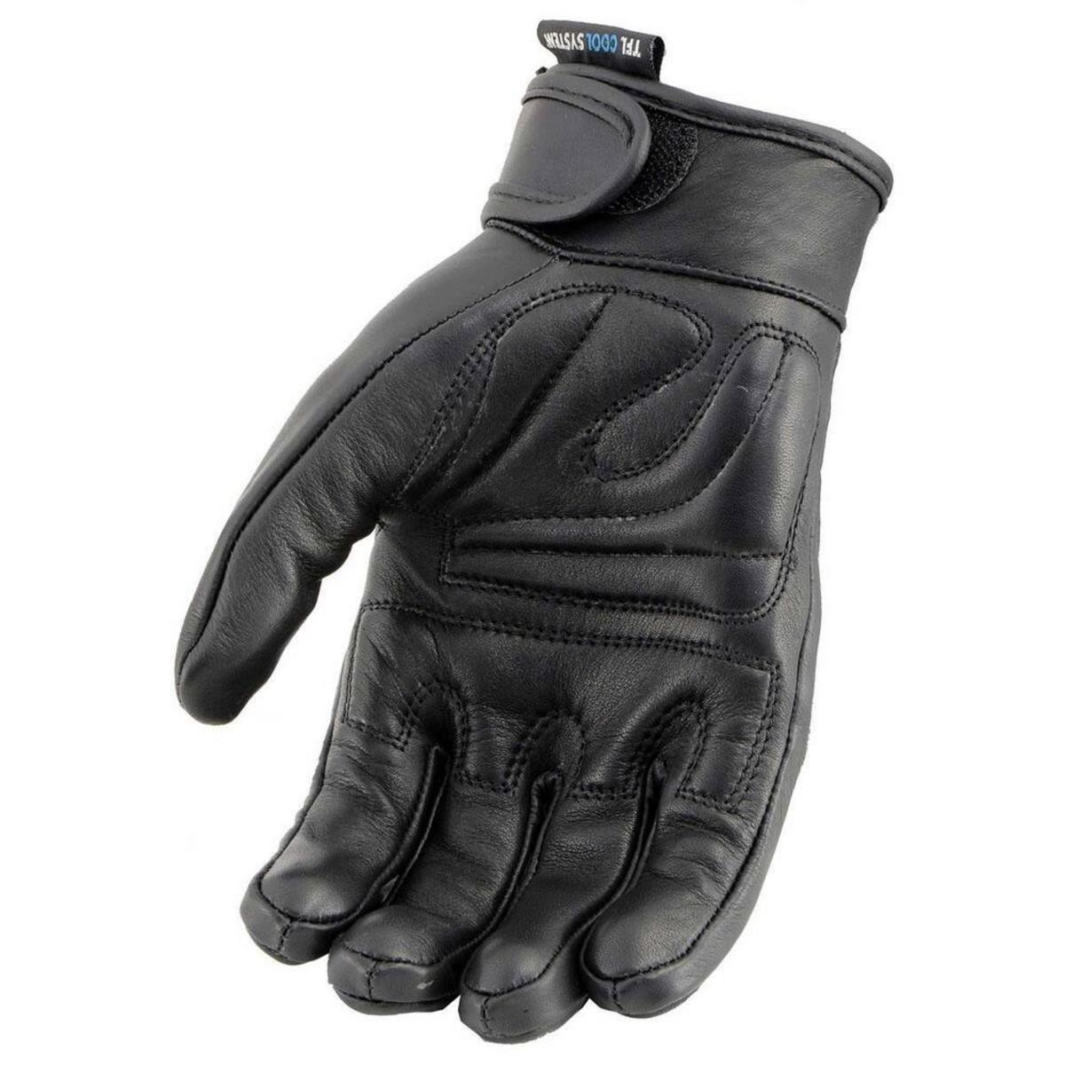 Milwaukee Leather Women's Cool-Tec Leather Gel Palm Motorcycle Hand Gloves with Flex Knuckles Milwaukee Leather Women's Cool-Tec Leather Gel Palm Motorcycle Hand Gloves with Flex Knuckles