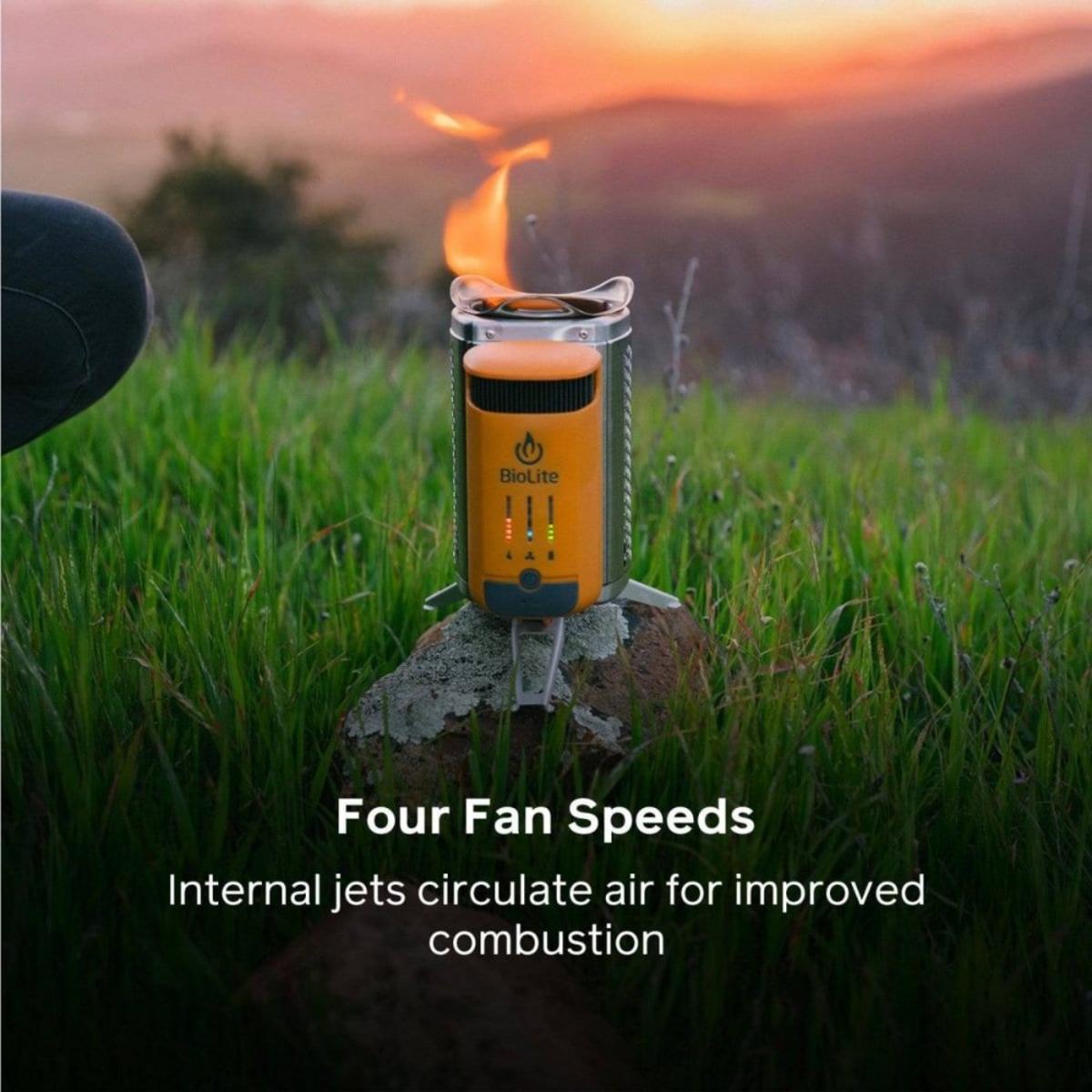 BioLite CampStove 2+ Compact, Smokeless Wood-Burning Camp Stove BioLite CampStove 2+ Compact, Smokeless Wood-Burning Camp Stove