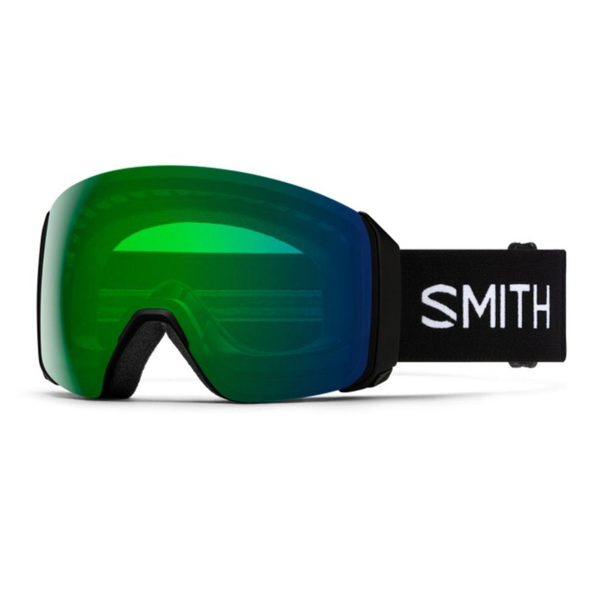 Smith Optics 4D Mag XL Goggles ChromaPop Everyday Green Mirror - Black Frame Smith Optics 4D Mag XL Goggles ChromaPop Everyday Green Mirror - Black Frame