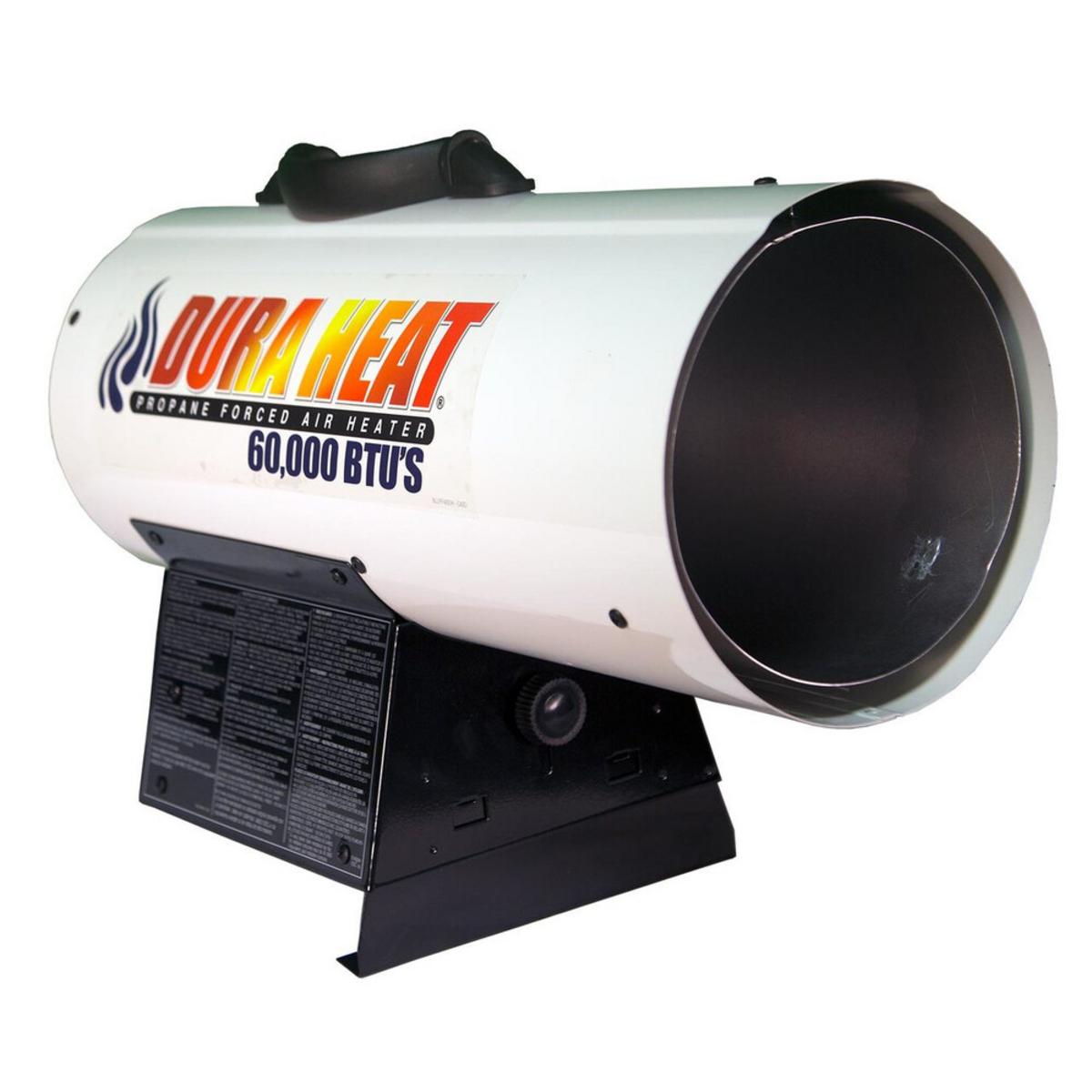 World Marketing 30K-60K BTUs Propane(LP) Forced Air Heater - Continuous Ignition/White World Marketing 30K-60K BTUs Propane(LP) Forced Air Heater - Continuous Ignition/White