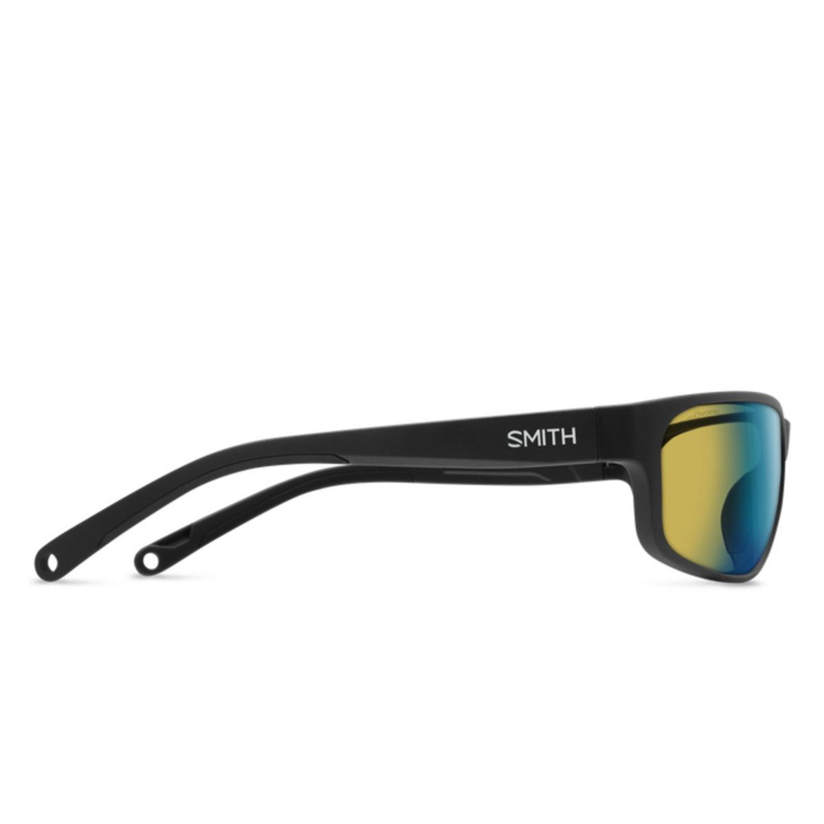Smith Optics Redding 2 Sunglasses ChromaPop Glass Polarchromic Yellow Blue - Matte Black Frame Smith Optics Redding 2 Sunglasses ChromaPop Glass Polarchromic Yellow Blue - Matte Black Frame