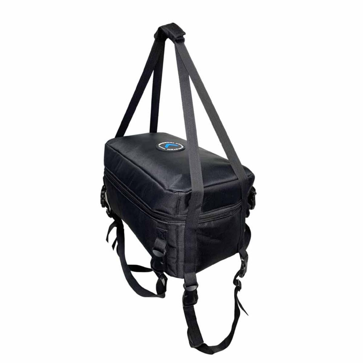 CompCooler Motorcycle Rider Solo System with Seat Cooling Pad 12V Flow Control Mode CompCooler Motorcycle Rider Solo System with Seat Cooling Pad 12V Flow Control Mode