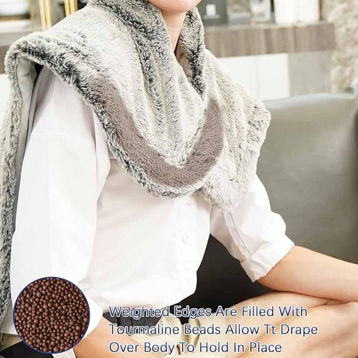 UTK Far Infrared Heating Pad for Neck Shoulder & Back Pain Relief - Brown UTK Far Infrared Heating Pad for Neck Shoulder & Back Pain Relief - Brown