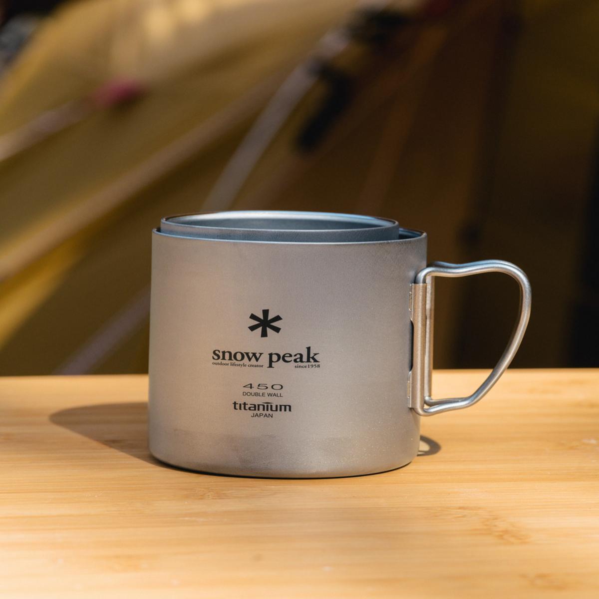 Snow Peak Ti-Double 300 ML Mug Snow Peak Ti-Double 300 ML Mug