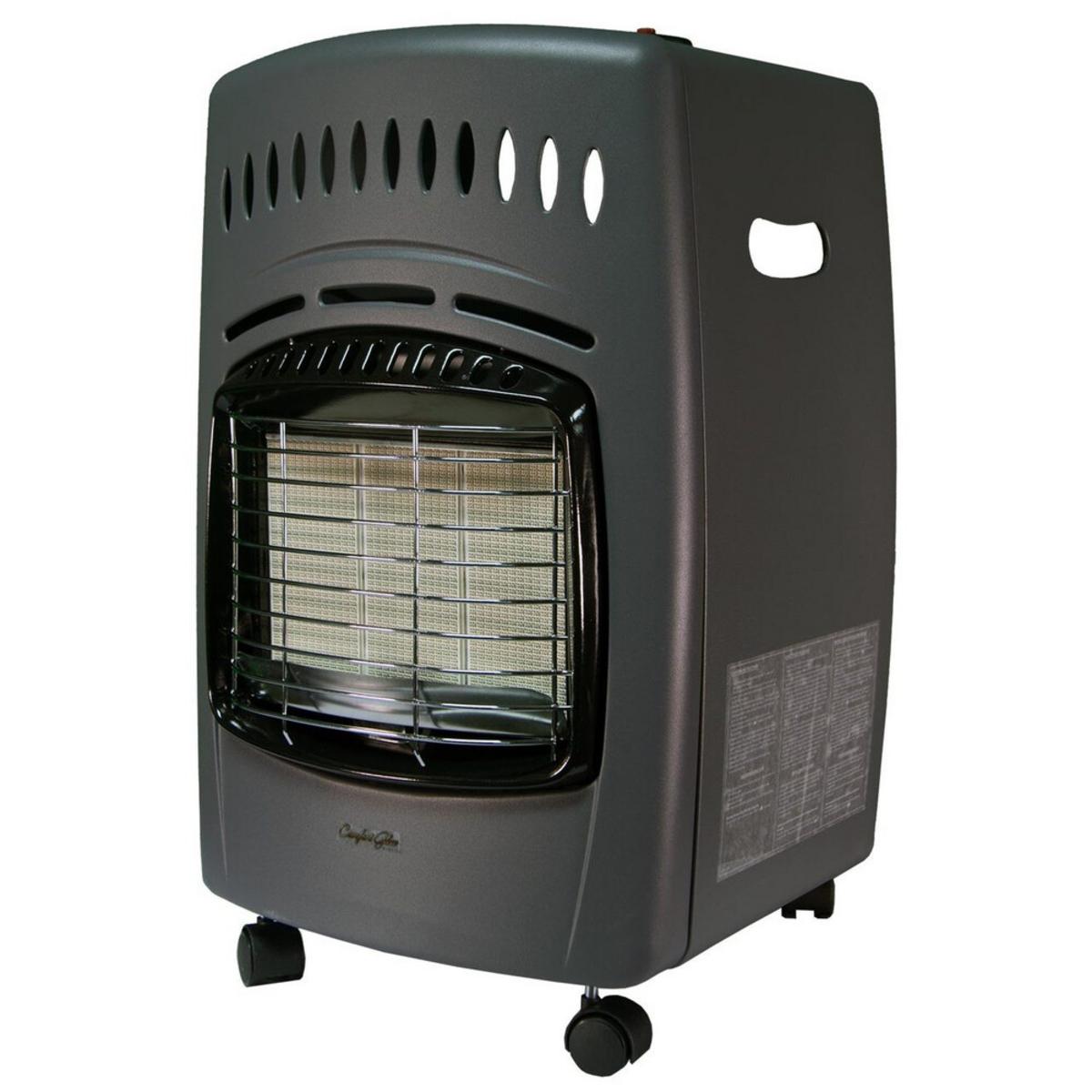 World Marketing Comfort Glow Propane(LP) Cabinet Heater - Piezo Ignition/Gray World Marketing Comfort Glow Propane(LP) Cabinet Heater - Piezo Ignition/Gray