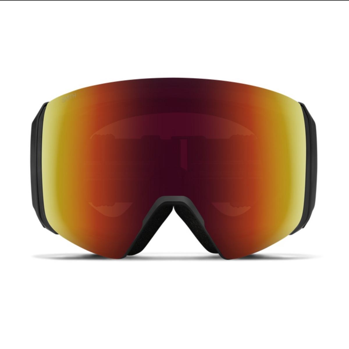 Smith Optics 4D Mag XL Goggles ChromaPop Sun Red Mirror - Black Frame Smith Optics 4D Mag XL Goggles ChromaPop Sun Red Mirror - Black Frame