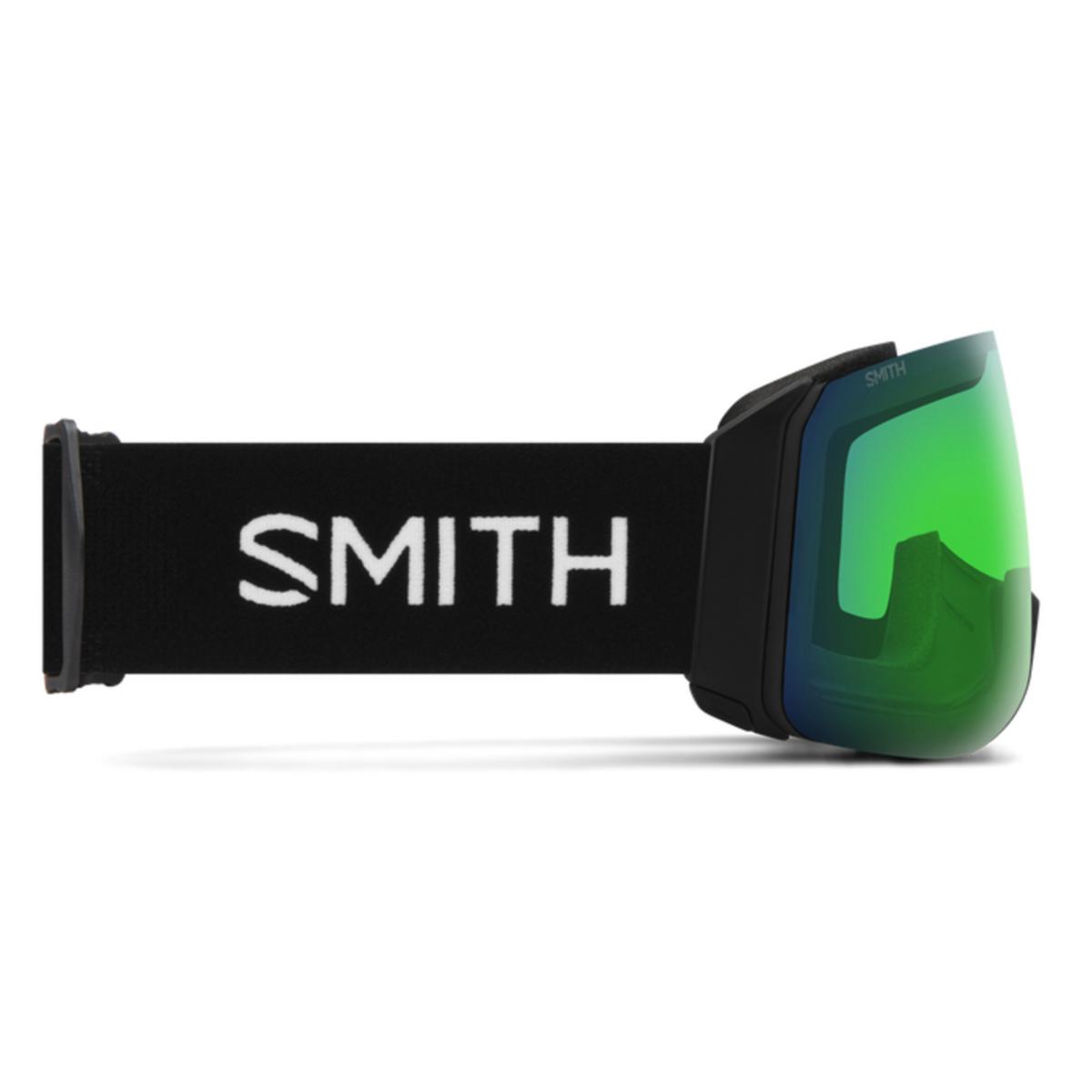 Smith Optics 4D Mag XL Goggles ChromaPop Everyday Green Mirror - Black Frame Smith Optics 4D Mag XL Goggles ChromaPop Everyday Green Mirror - Black Frame